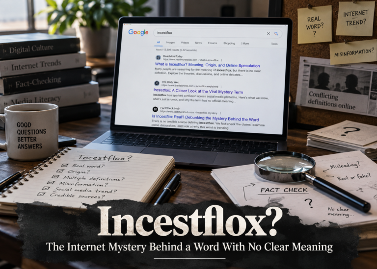 Incestflox? The Internet Mystery Behind a Word With No Clear Meaning Incestflox